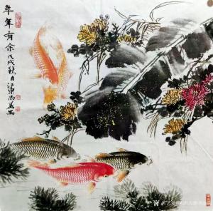 艺术品图片：艺术家陕西大秦书画院国画作品名称《陶尚华四尺斗方作品》价格698.00 元