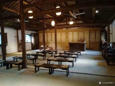 刘晓宁收藏-《凤栖梧·赠香香老师》
十里长亭湘竹语，银杏飘黄，惆怅零如雨。
芦苇沙洲风夜【图2】