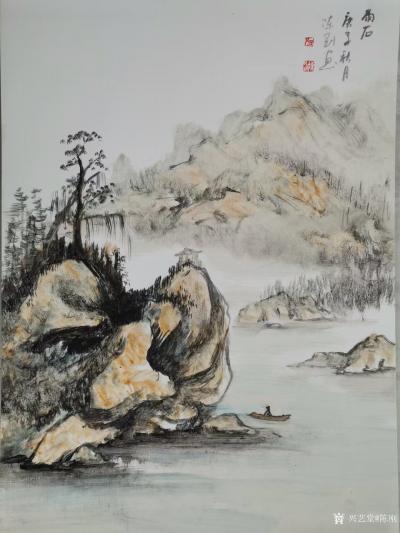 陈刚日记-感情的潮水化作跌宕的音符，笔墨触纸时的撘斷使我终于看清了阴性和阳性的奥妙所在，等【图4】