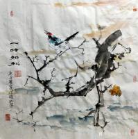 艺术家陕西大秦书画院日记:中美协会员著名画家杜根定老师艺术简介
杜根定，男，49年陕【图1】