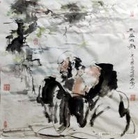 艺术家陕西大秦书画院日记:中美协会员著名画家杜根定老师艺术简介
杜根定，男，49年陕【图2】