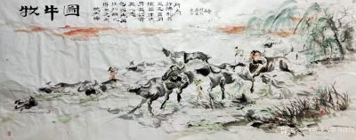 陕西大秦书画院日记-中美协会员著名画家杜根定老师艺术简介
杜根定，男，49年陕西西安市生人，大学学【图4】