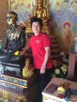 艺术家马培童日记:“佛魂灵气”童心写历（42）
  这两天又翻出泰國速写和照【图0】