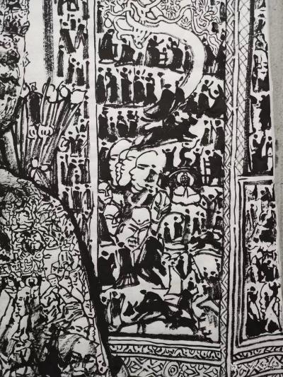 马培童日记-“佛魂灵气”童心写历（42）
  这两天又翻出泰國速写和照片，搞创作，为佛造像【图3】