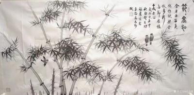 高志刚日记-国画花鸟画创作作品《节节高升》
【規格】：四尺整紙138x69cm。
【说明【图2】