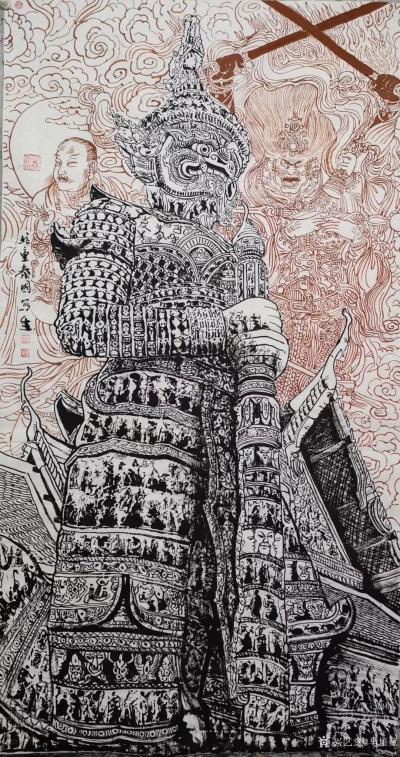 马培童日记-“泰国佛教”童心写历（46）
  这次去泰国采风写生，泰国是全民都信仰佛教的国【图2】