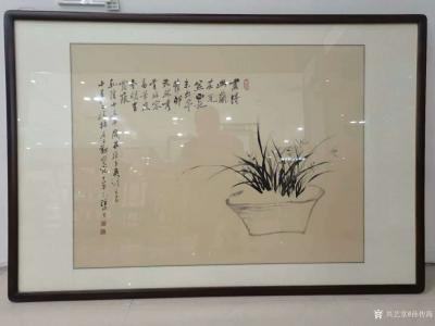 孙传海收藏-近日参观了扬州刺绣大师卫芳的工作室，卫芳的刺绣绣出了墨分五色枯浓淡清焦的国画水墨【图2】