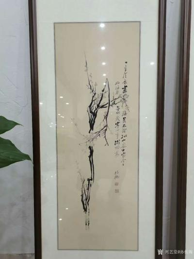 孙传海收藏-近日参观了扬州刺绣大师卫芳的工作室，卫芳的刺绣绣出了墨分五色枯浓淡清焦的国画水墨【图4】