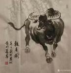 刘建国日志-迎牛年，画春牛，国画《报春牛》系列作品，庚子年冬月刘建国原创【图2】