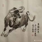 刘建国日志-迎牛年，画春牛，国画《报春牛》系列作品，庚子年冬月刘建国原创【图3】