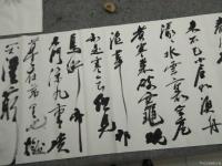 艺术家陈文斌日记:现场行书书写苏东坡《黄州寒食诗一首》！
自我来黄州，已过三【图0】