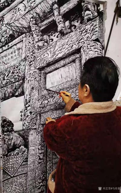 马培童日记-单县百寿坊、百狮坊
百寿坊－－座落在山东省菏泽市单县城内胜利北街。清乾隆三十年【图5】