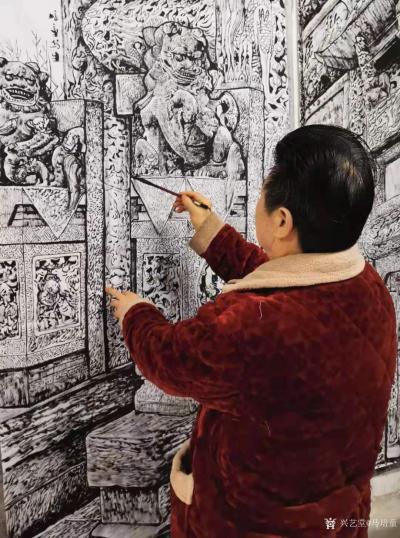 马培童日记-单县百寿坊、百狮坊
百寿坊－－座落在山东省菏泽市单县城内胜利北街。清乾隆三十年【图6】