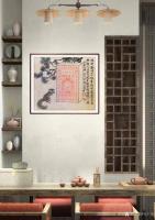 艺术家石广生日记:国画写意画《问禅图》；
吾一生俭朴，常敝帚自珍，物尽其用。【图2】