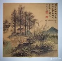 艺术家邓烈根日记:奉新山里速写作品《村边闲地也生机》；
奉新山里红土地，纯净【图4】