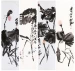 鉴藏文化藏宝-崔大有，石缶花鸟作品【图2】