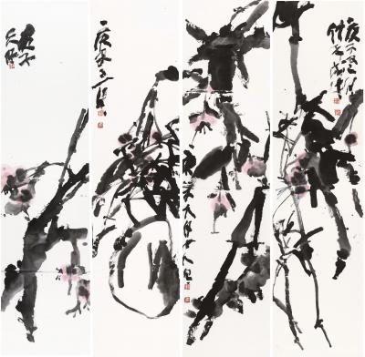 鉴藏文化收藏-崔大有，石缶花鸟作品【图6】