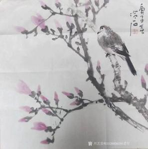 13526836295老付国画作品《清雅》价格2200.00元