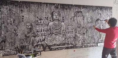 马培童日记-“焦墨人生的路，取决于一生中的坚持”童心写历（54）
 焦墨人生的路，取决于一【图3】