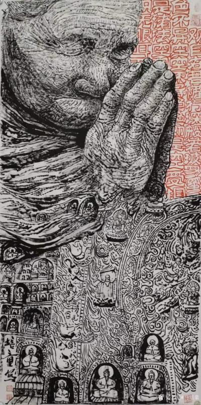 马培童日记-“焦墨艺术言感悟”童心写历（55）
 焦墨艺术的灵魂是禅意是境界，要言气质，言【图1】