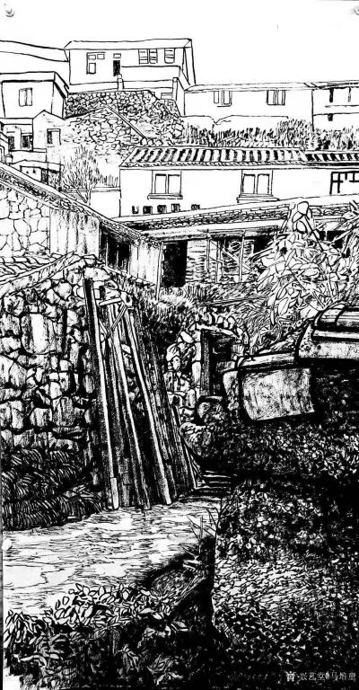 马培童日记-“焦墨艺术-传承有源，师古拟今”童心写历（57）
 焦墨艺术是传承有源，师古拟【图1】