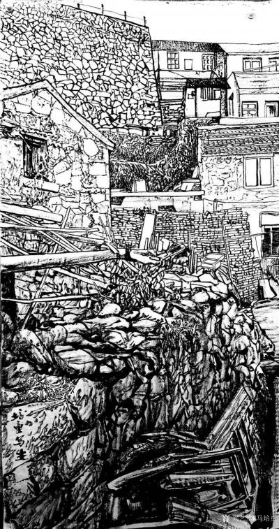 马培童日记-“焦墨艺术-传承有源，师古拟今”童心写历（57）
 焦墨艺术是传承有源，师古拟【图2】