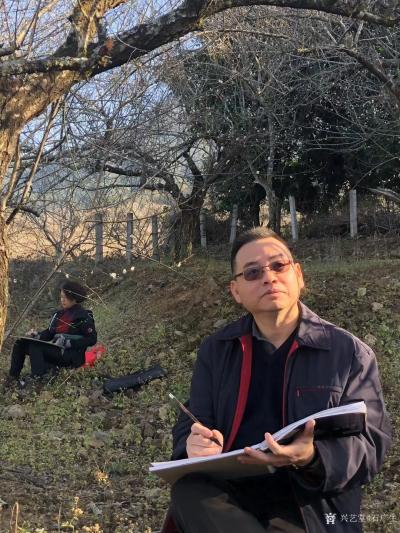 石广生生活-经过七八天的野外集训式写生，每个人都带着一身淡淡的梅花花香和满满的学习收获归来。【图7】