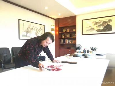 叶仲桥日记-广东汉莎画院全体书画家向各位社会精英人士致以新年的祝福和问候，期望在新的一年继续【图3】