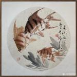 冯增木日志-国画鱼系列作品《厚德载物》《风光无限》《幸福祥和》，庚子年冬【图4】