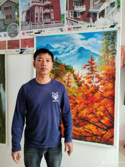 黄联合日记-绘画的过程是一种享受，无论作品的结果如何。都是在享受绘画的过程，创作艺术需要灵感【图2】