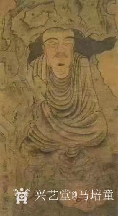 马培童收藏-“对话贯休”--潘玮萱评鉴马培童（16）
  贯休，五代画家，浙江兰溪人，早年【图2】