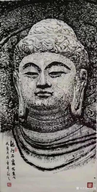 马培童收藏-“对话贯休”--潘玮萱评鉴马培童（16）
  贯休，五代画家，浙江兰溪人，早年【图3】