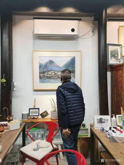 刘晓宁生活-浙江省漫画协会在陶总的带领下来石舍采风，对这里的风景风俗赞叹不已。
一点一滴，【图2】