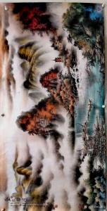 周顺生国画作品《周顺生◆四尺叠彩金秋》议价