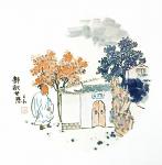 李万勤日志-国画人物画作品欣赏。李万勤人物画追求情趣、感觉以及在造型上无【图1】