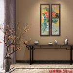 任燕日志-国画工笔画荷花《一堂和气》《荷香》，作品尺寸八尺对开248X【图3】