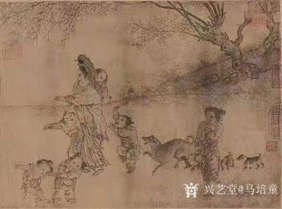 马培童收藏-对话南宋宫廷画家李嵩《货郎图》——潘玮萱评马培童(22)
  李嵩浙江杭州人（【图3】