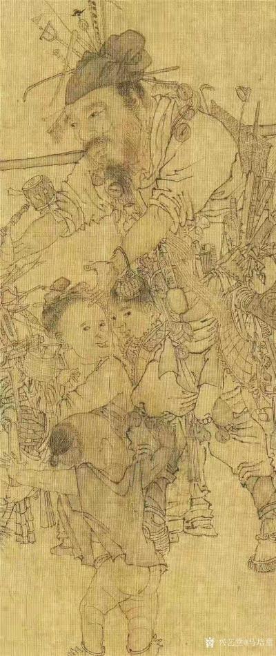 马培童收藏-对话南宋宫廷画家李嵩《货郎图》——潘玮萱评马培童(22)
  李嵩浙江杭州人（【图4】