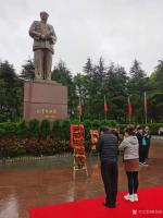 艺术家姬保国日记:辛丑年清明节行草录毛主席沁园春.雪，并自做小诗一首：
清明【图1】