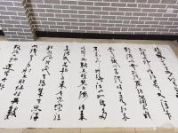 艺术家姬保国日记:辛丑年清明节行草录毛主席沁园春.雪，并自做小诗一首：
清明【图2】