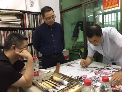 石广生生活-清明文友雅聚，座中有东主丹青侠客名厨李丛、雪漫伉俪，及龙泉试剑书生忠文兄、莞城才【图1】