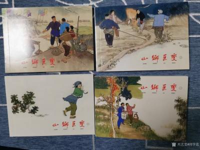 何学忠收藏-平生所好读书、写字、画画、偶尔收藏，这不＂读书日＂前又买了几本画册和几套连环画。【图3】