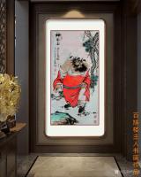 艺术家何学忠日记:《观何学忠钟馗画有感》
  何学忠，生于凉州，长于凉州，号【图1】