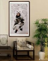 艺术家何学忠日记:《观何学忠钟馗画有感》
  何学忠，生于凉州，长于凉州，号【图4】