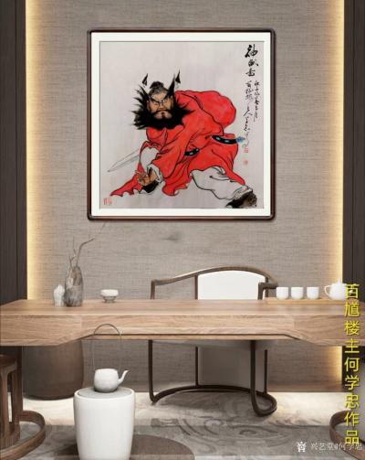 何学忠日记-《观何学忠钟馗画有感》
  何学忠，生于凉州，长于凉州，号百馗楼主人、墨竹堂主【图6】