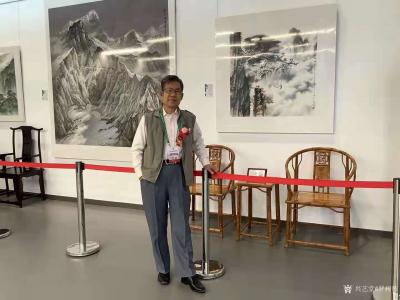 罗树辉收藏-4月7日至8日，受邀参加“扬州世界园林博览会暨全国书画名家作品邀请展”。这次活动【图4】