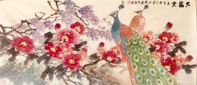 叶仲桥日记-今年孔子美术馆为签约艺术家编辑出版个人画册，以纪念建党一百周年活动，我的作品入编【图3】