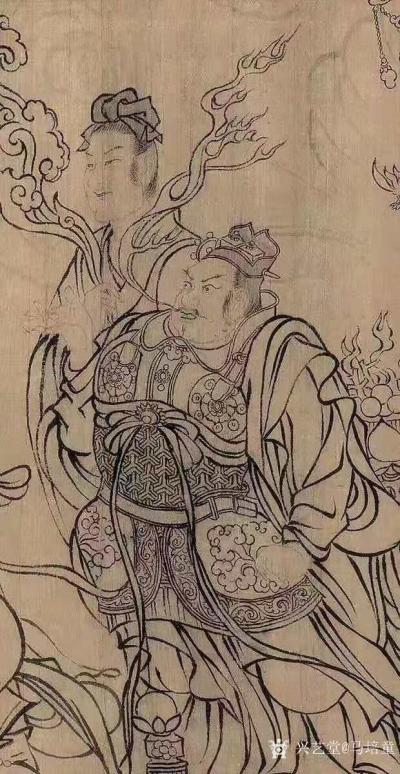 马培童收藏-对话武宗元——潘玮萱评马培童（25）
  武宗元北宋著名人物画家（见图一），画【图2】