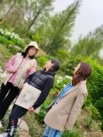 艺术家罗虹明生活:方彩植物园真的很美,每个角落都是一幅画。春日,携友踏青写生。【图4】