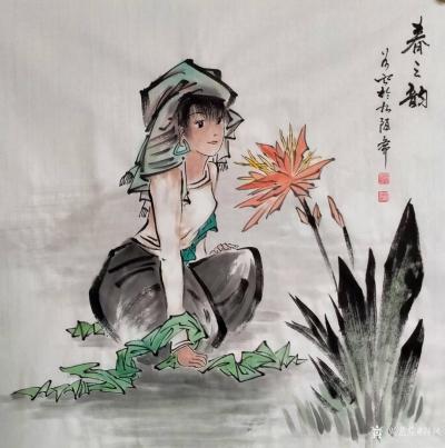 谷风日记-都是一个人画的，看有什么区别？
这就是手绘作品和同复印的区别，所以手绘的作品永【图1】